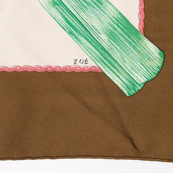 Hermès, two scarves, "Jouvence" and "Samourai".