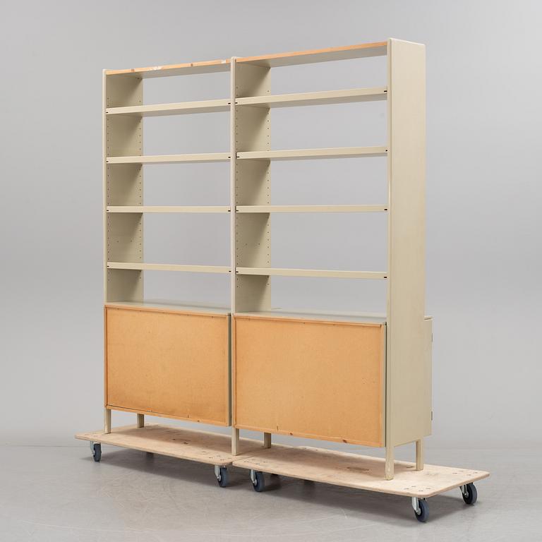A bookshelf by AB Nordiska Kompaniet, stockholm, second half of the 20th century.