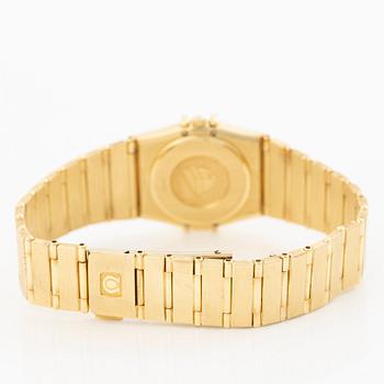 Omega, Constellation, “Diamond Dial”, wristwatch, 22.5 mm.