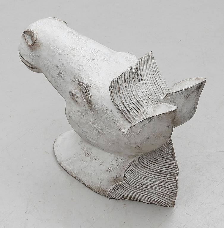 SKULPTUR, skuret trä, 2000-tal.