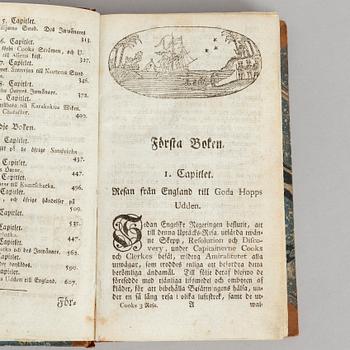 Cooks andra och tredje resa, 1783 & 1787 (2 vol).