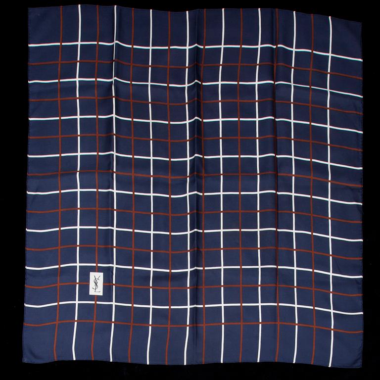 SCARFAR, 2 stycken, Yves Saint Laurent.