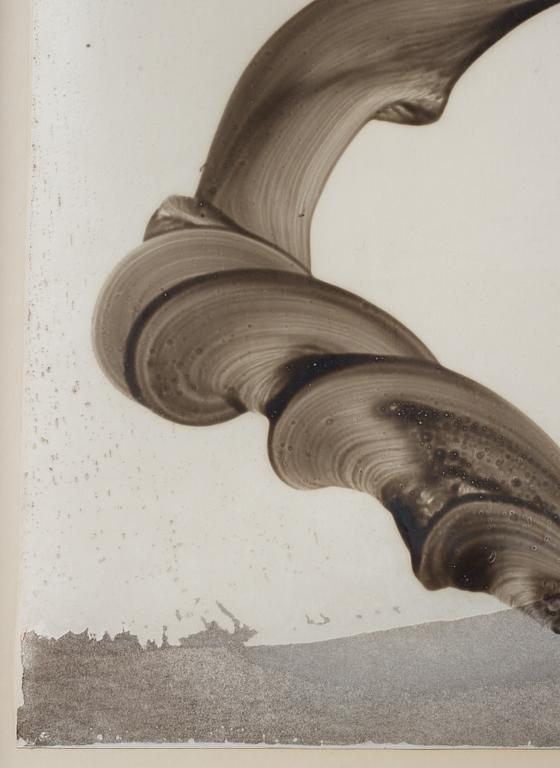 James Nares, executed in 1993, oil on waxed paper.