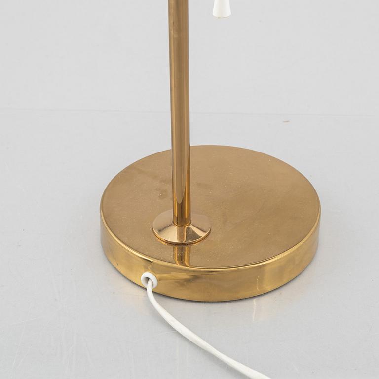 Eje Ahlgren, a pair of brass table lamps, model 'B-075', Bergboms, Sweden, 1960-70s.