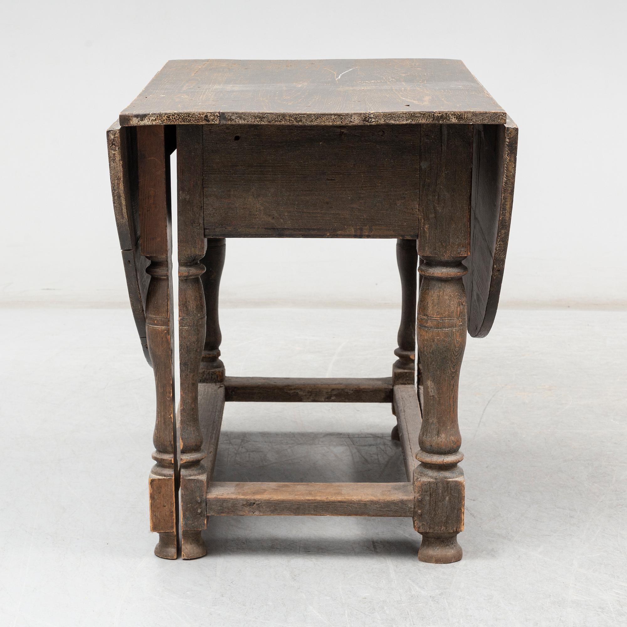 SLAGBORD, barockstil, 1800-tal.