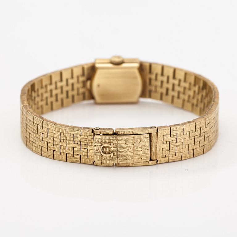 Omega, wristwatch, 14 x 14 mm.