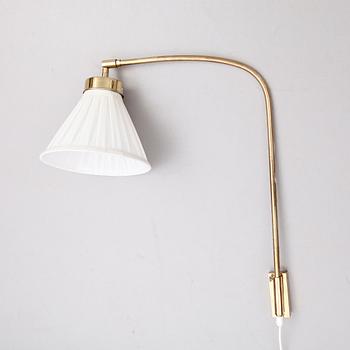 VÄGGLAMPA, modell 2484, Josef Frank, Firma Svenskt Tenn.