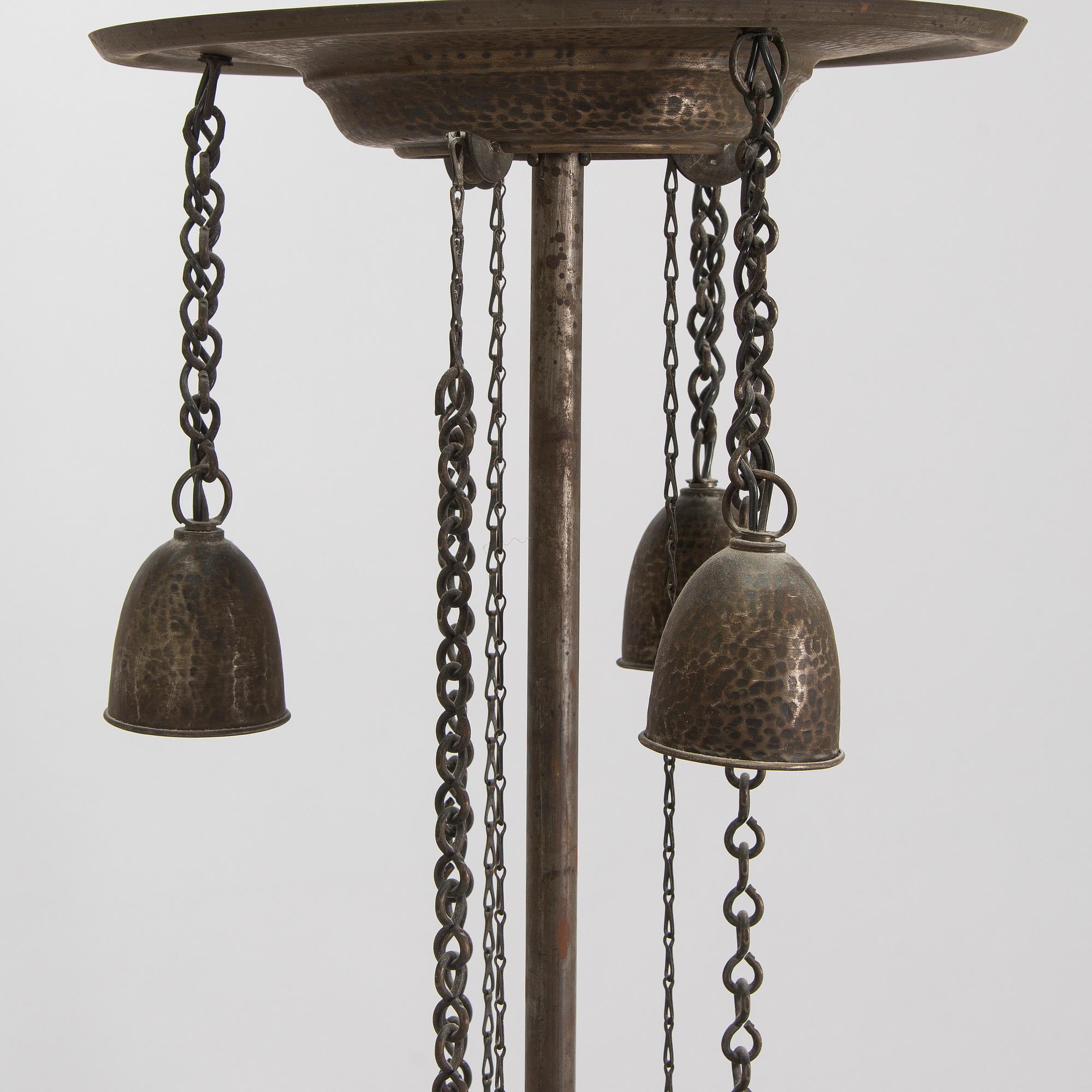 Counter weight light, early 20th century.