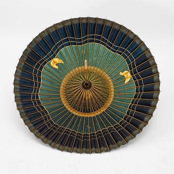 A set of three parasols, Japan, early 20th century.