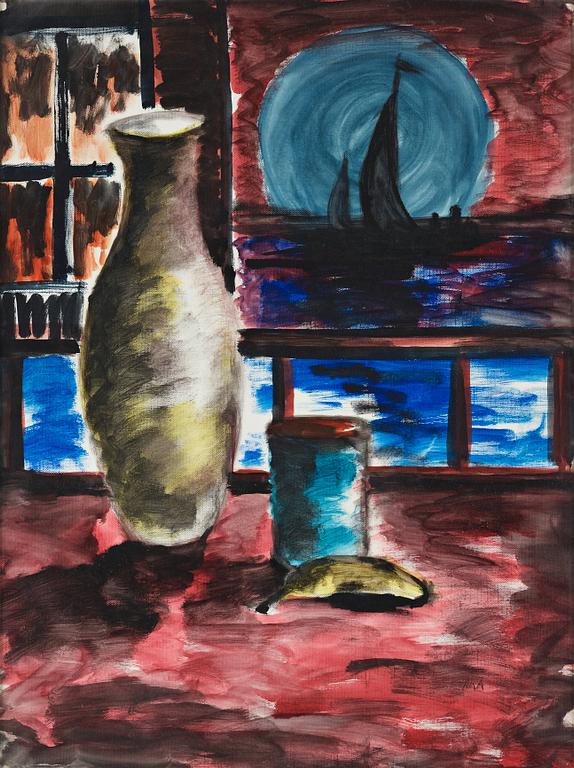 Krishnaji Howlaji Ara, Stillife with a view.