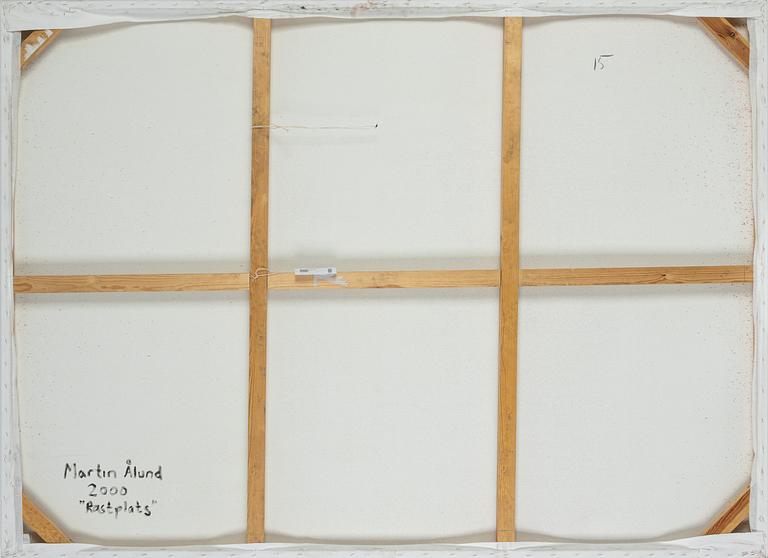 Martin Ålund, oil on canvas, signed and dated 2000 verso.