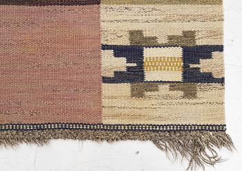 Märta Måås-Fjetterström, matta, "Rutmattan", rölakan, ca 176 x 101 cm, signerad MMF.