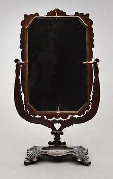 TOALETTSPEGEL, gjutjärn, omkring år 1900.