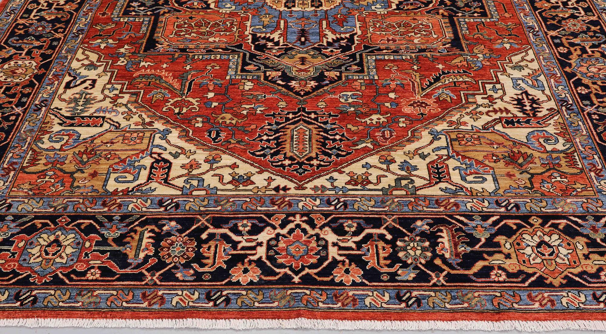 A Zigler Heriz design carpet, 304 x 244 cm.