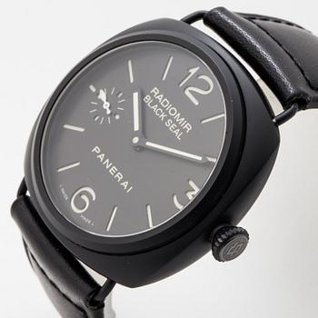 Panerai, Radiomir Black Seal Ceramic, wristwatch, 46 x 45 mm.