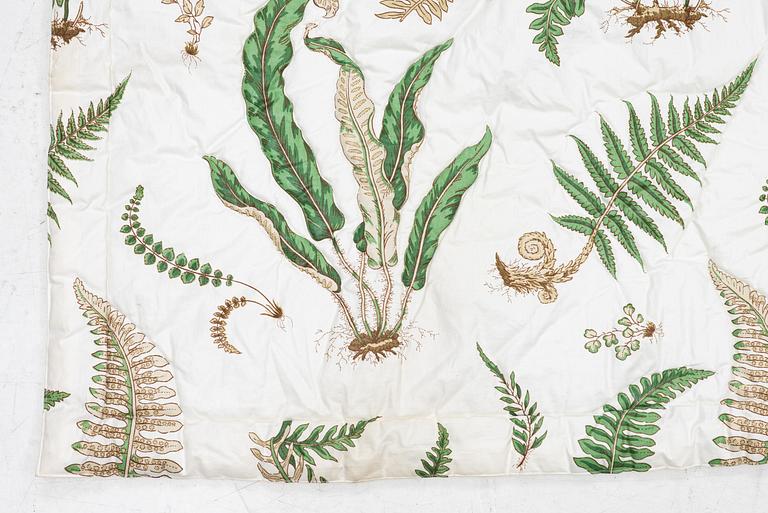 GP & J Baker, a large 'Stensöta' bed spread for Firma Svenskt Tenn.