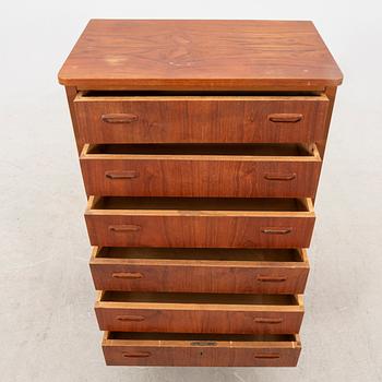 A 1960s stained dresser.