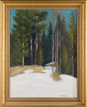 BORIS MIKOJAN, oil on canvas, signed and dated -78.