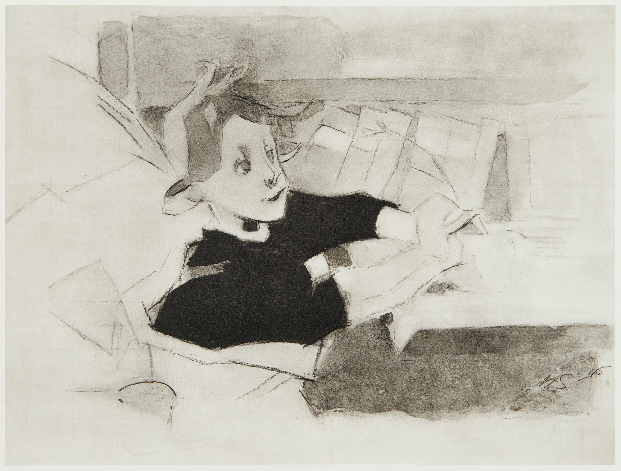 Helene Schjerfbeck, Forty-eight reproductions with text by Gotthard Johansson.