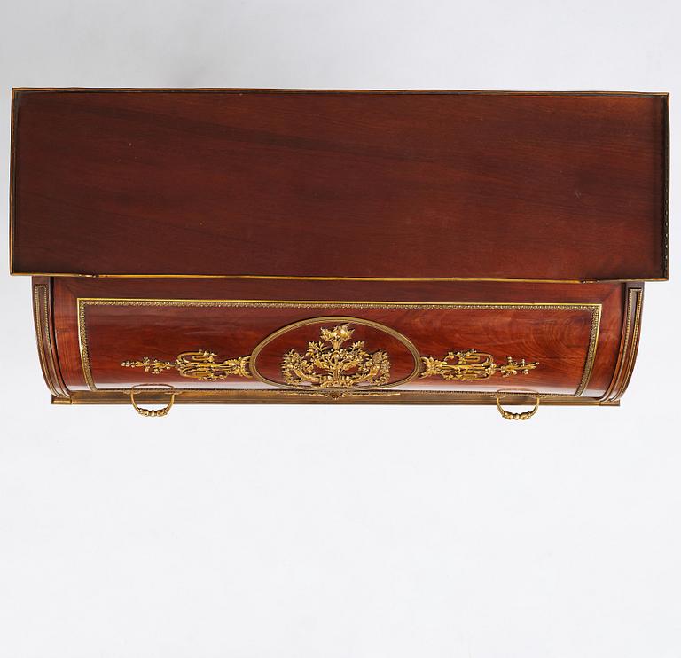 A Louis XVI gilt-bronze mounted mahogany cylinder desk by F. Schey, (master in Paris 1777).