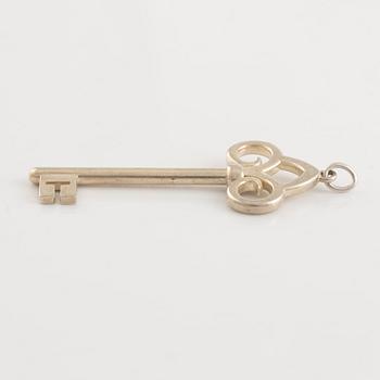 Tiffany & Co, hänge, i form av nyckel, sterlingsilver.