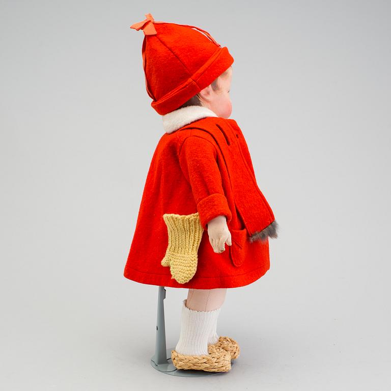 A Käthe Kruse girl doll, Germany, ca 1930.