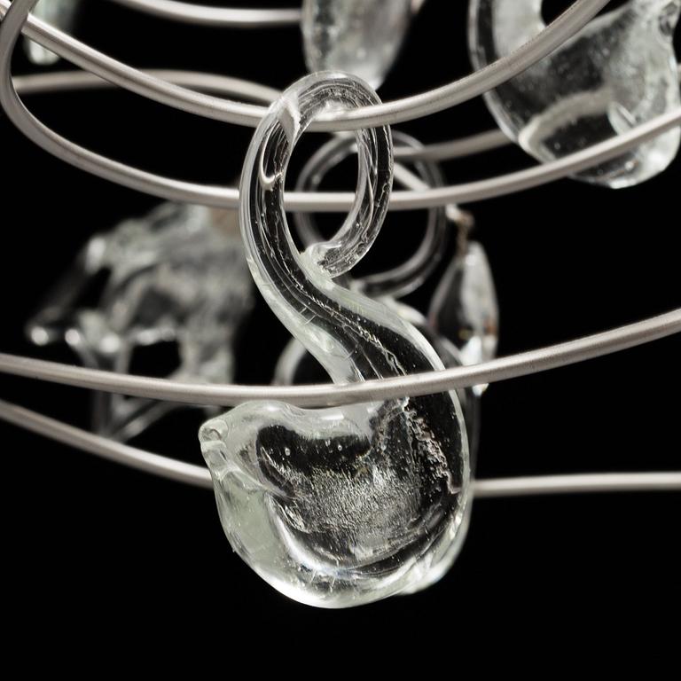 A 'Flag' ceiling light by Harco Loor Holland.