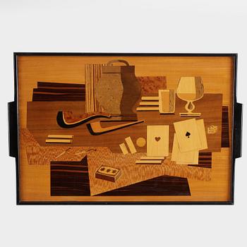 BRICKA, intarsia, 1940/50-tal.