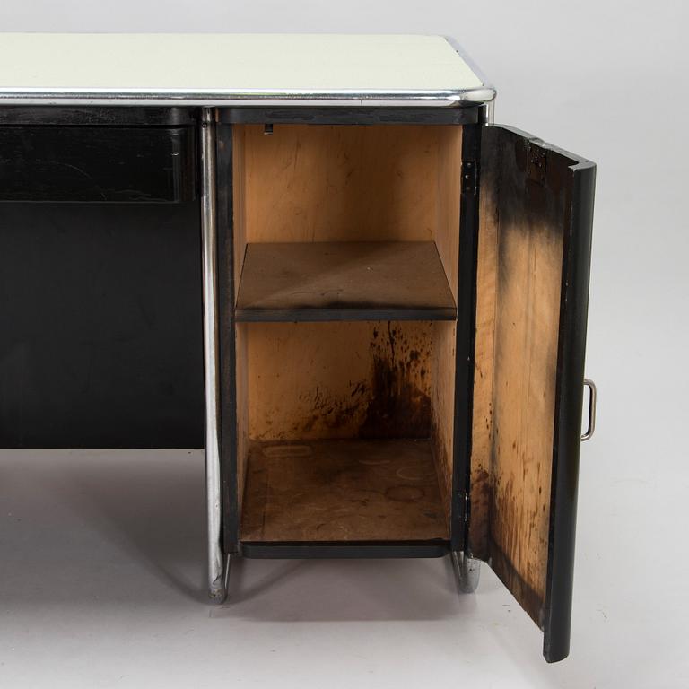 A 1930's writing desk for Oy Veljekset Lampila Ab.