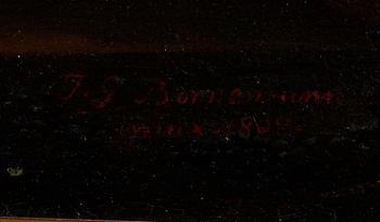 BORNEMANN, JOHAN GÜNTER, tillskriven, olja på duk, bär sign o dat 1808.