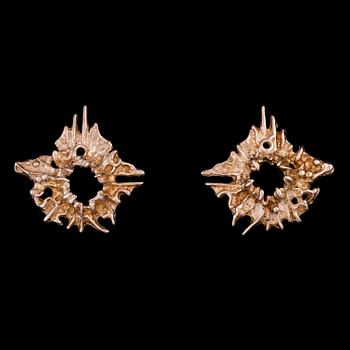 SMYCKESSET, 3 delar, silver, Juhls, Kautokeino, Norge. Tot. vikt 120,5 g.