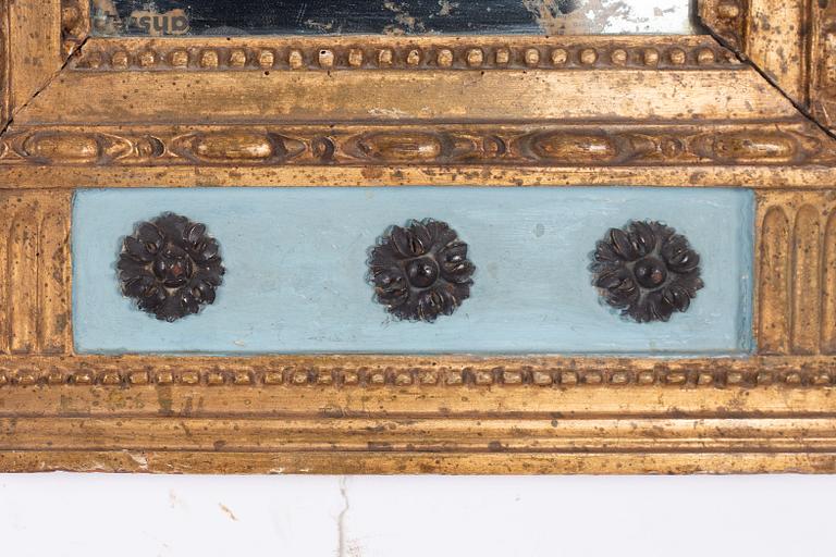 Spegel, sengustaviansk, omkring år 1800.