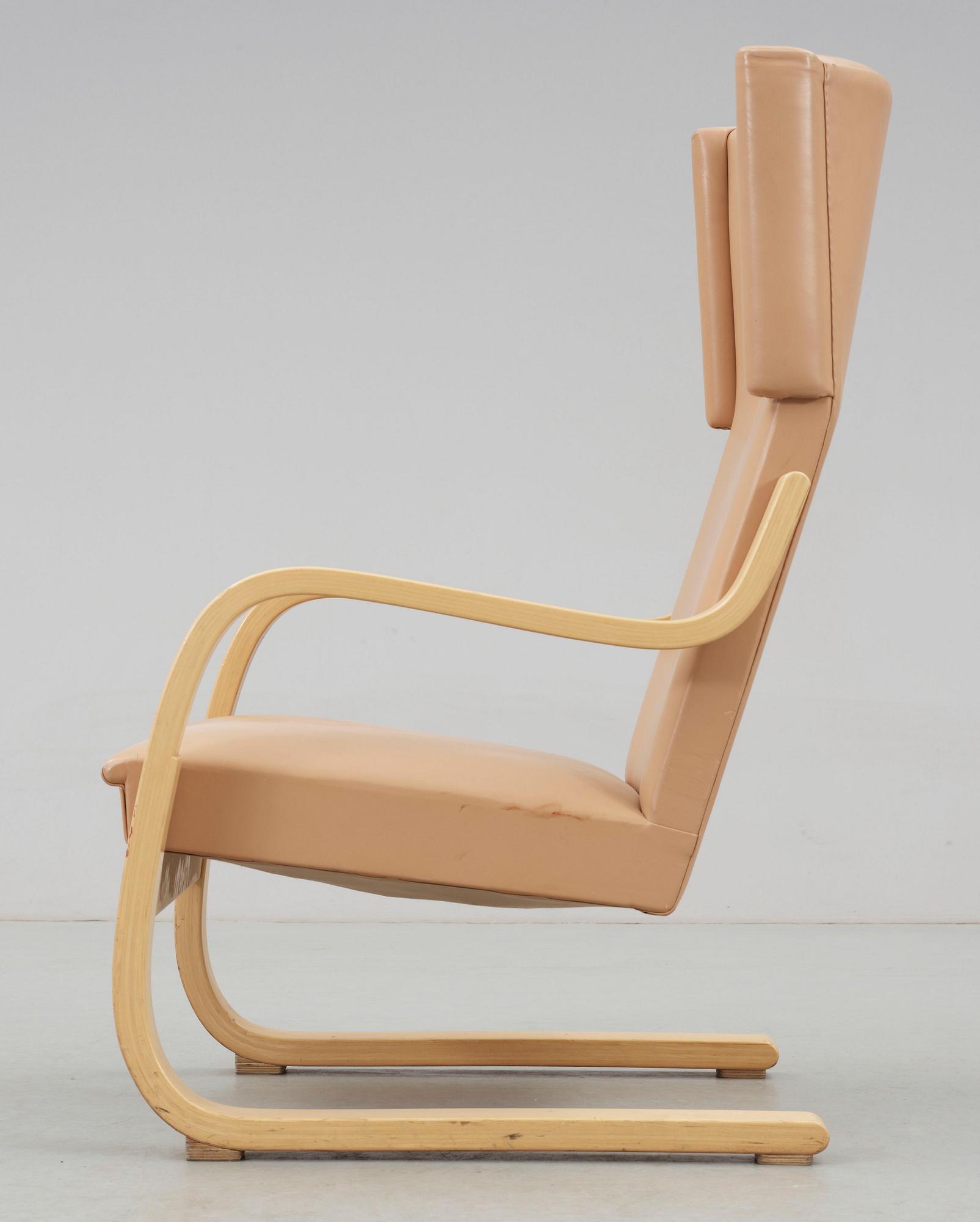 FÅTÖLJ, "Modell 401". Alvar Aalto, Artek, Finland.