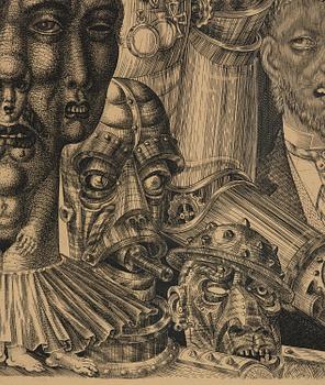Eduard Wiiralt, "Põrgu" (Hell).