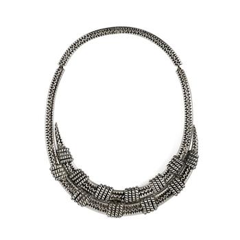 300. Estrid Ericson, a pewter necklace, Svenskt Tenn, Sweden 1940's.