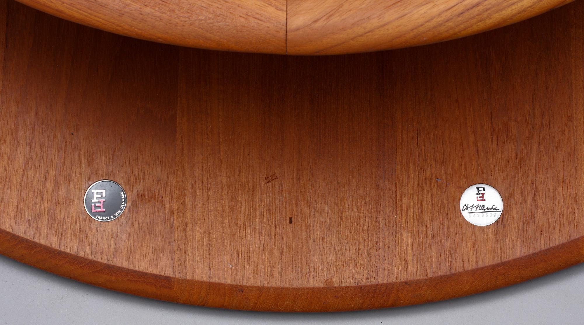 SOFFBORD, Peter Hvidt & Orla Mølgaard Nielsen, France & Son, Danmark.