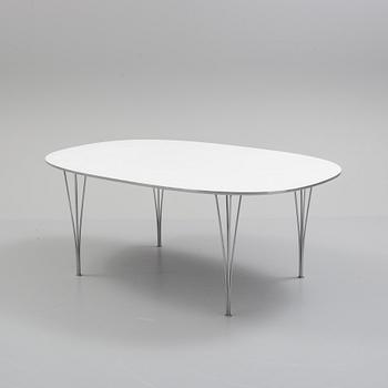 BRUNO MATHSSON OCH PIET HEIN, table, "Superelips", Fritz Hansen, MIAB, 1979.