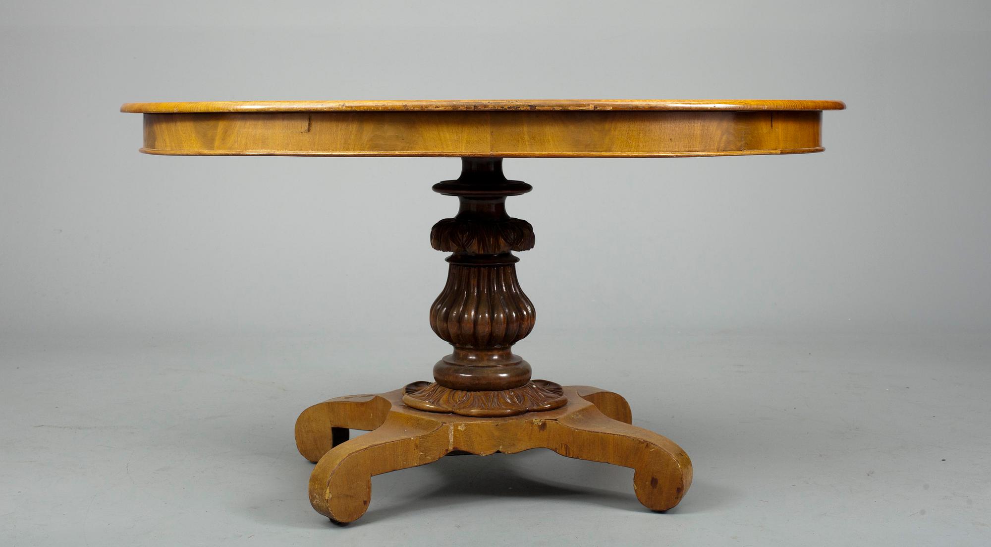 BORD, mahogny, ca 1850.