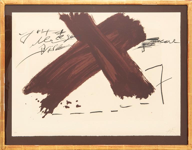 Antoni Tàpies, Untitled from "Berlin Suite".