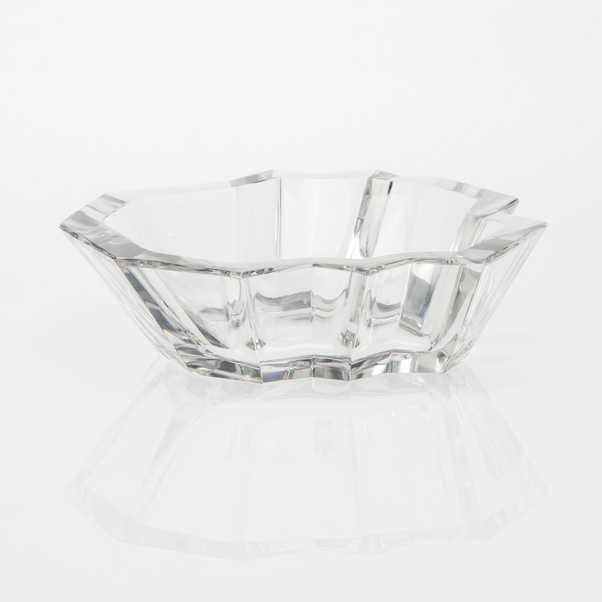 SKÅL, glas, "Isbit" signerad Tapio Wirkkala Iittala.