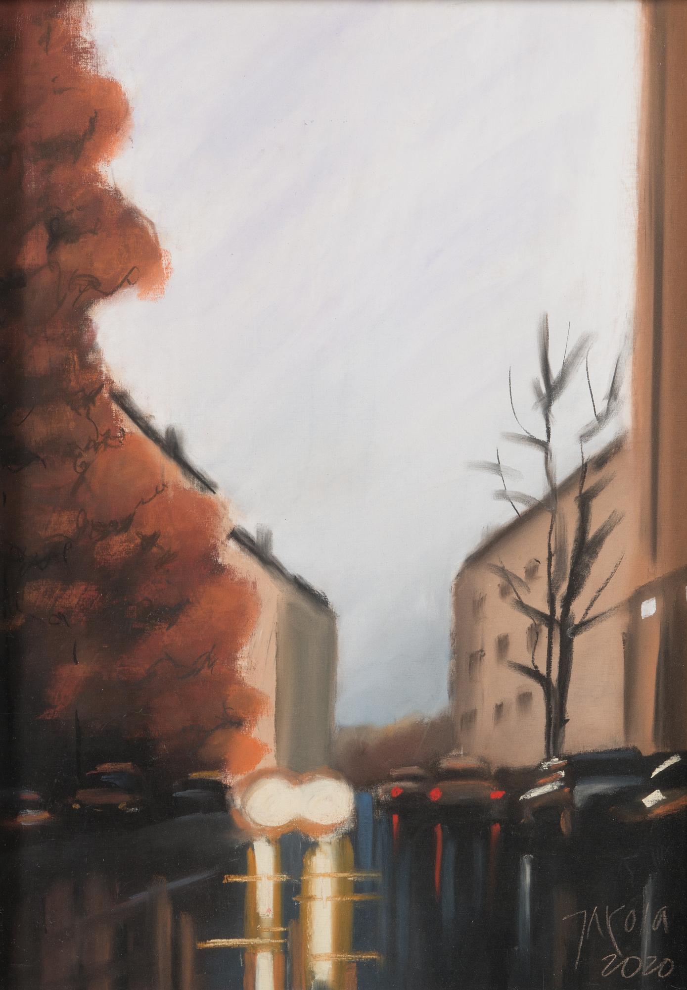 Timo Jakola, pastel, signed and dated 2020.