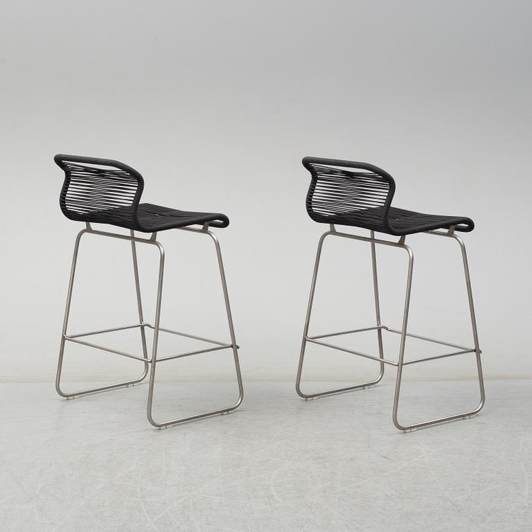 A pair of 'Tivoli' chairs by Verner Panton.