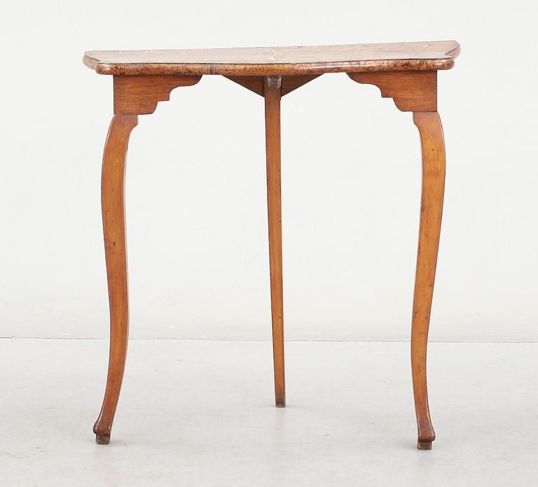 KONSOLBORD, barockstil, 1800-tal.