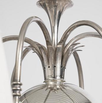 Elis Bergh, a Swedish Grace ceiling lamp, C.G. Hallberg, Stockholm, 1920s.
