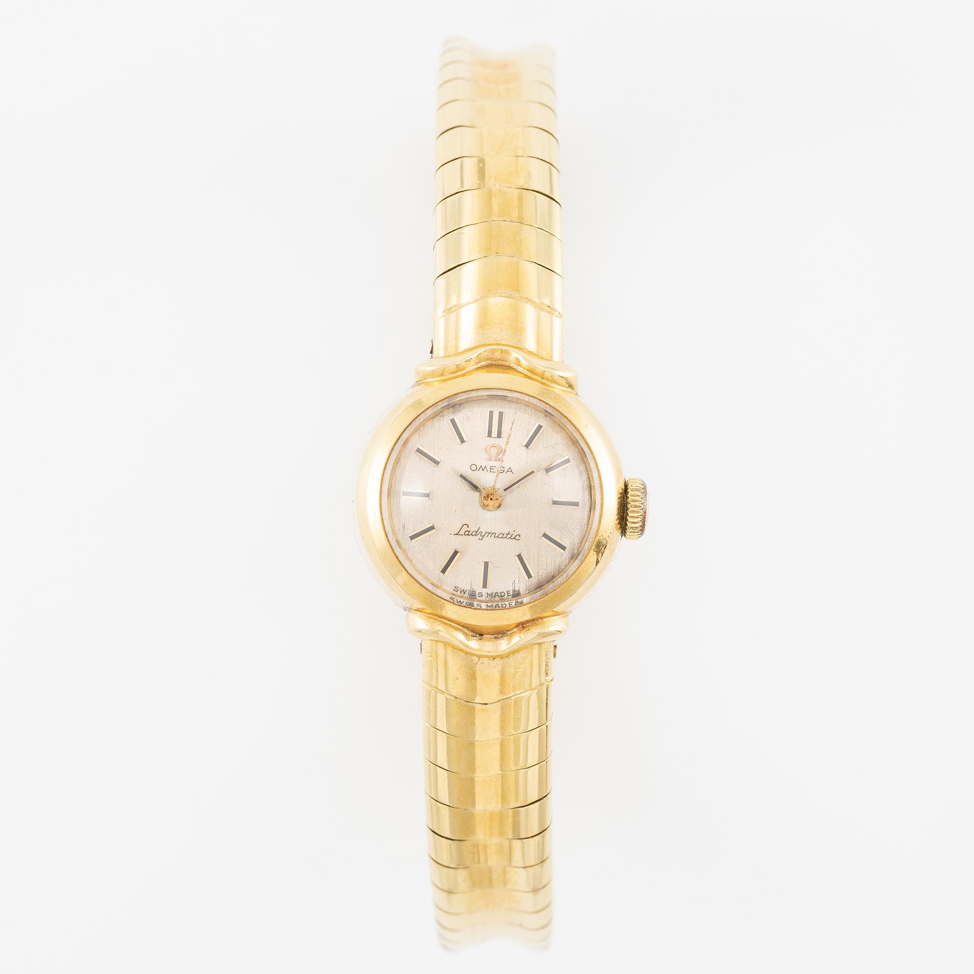 Omega, Ladymatic, wristwatch, 17 mm.