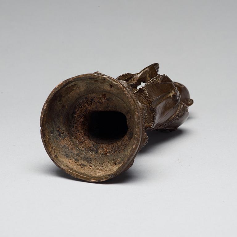 BUDDHA, brons. Sen Mingdynasti (1368-1644).