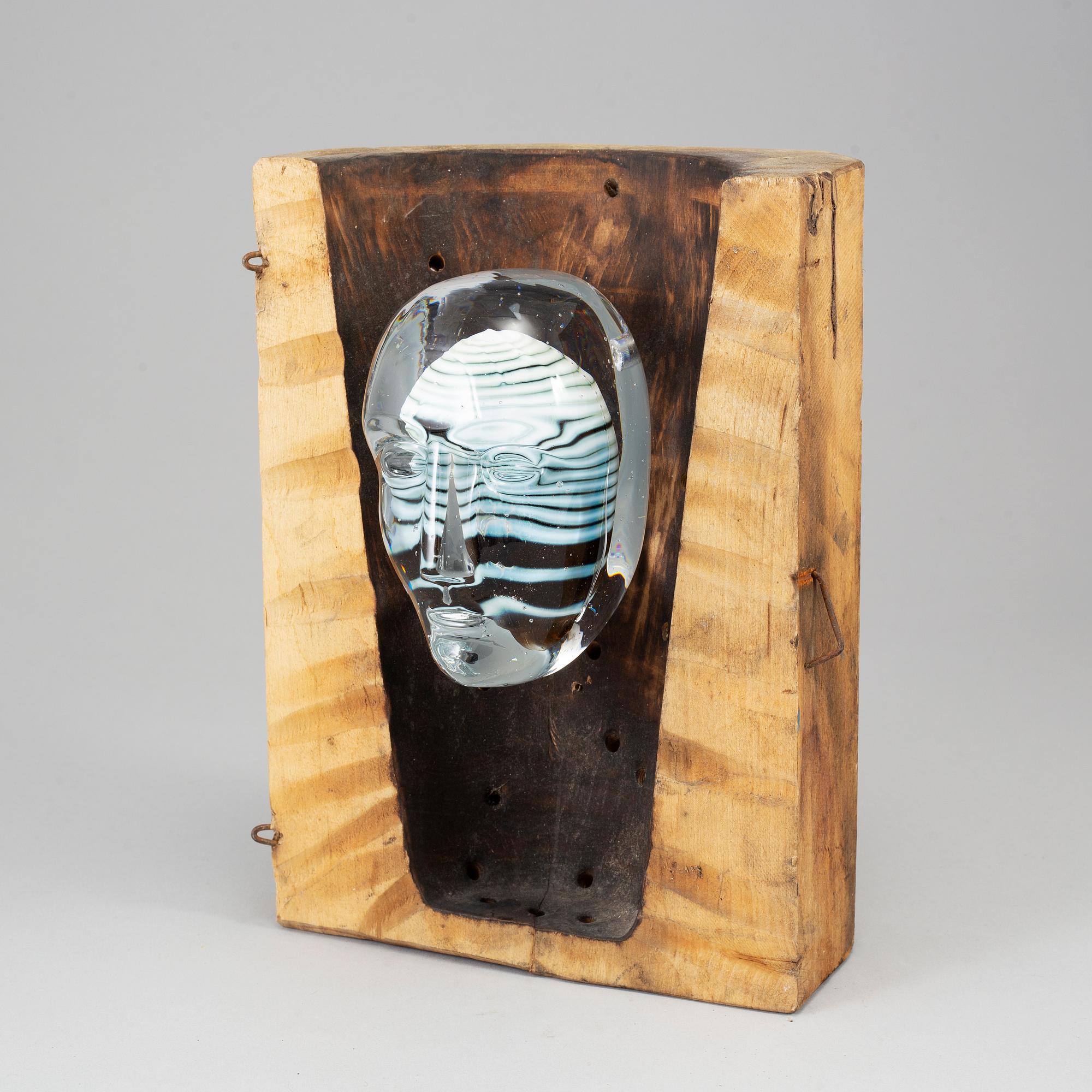 BERTIL VALLIEN, skulptur, glas, Kosta Boda, signerad.