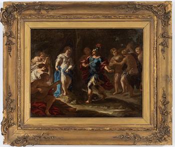 Nicolas Poussin, in the manner of, oil on canvas.