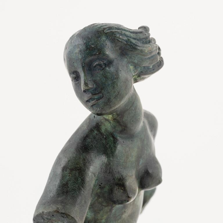 Carl Milles, after, a bronze sculpture.