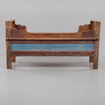 SÄNG, allmoge, 1800-tal.